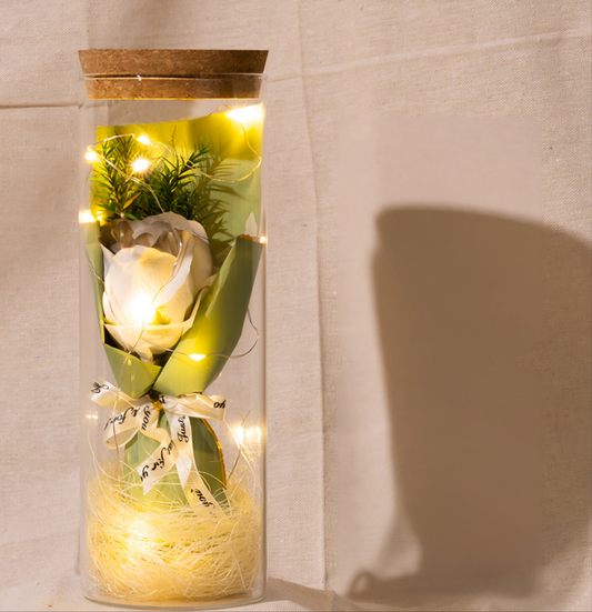 A Jar of Forever Rose - Green