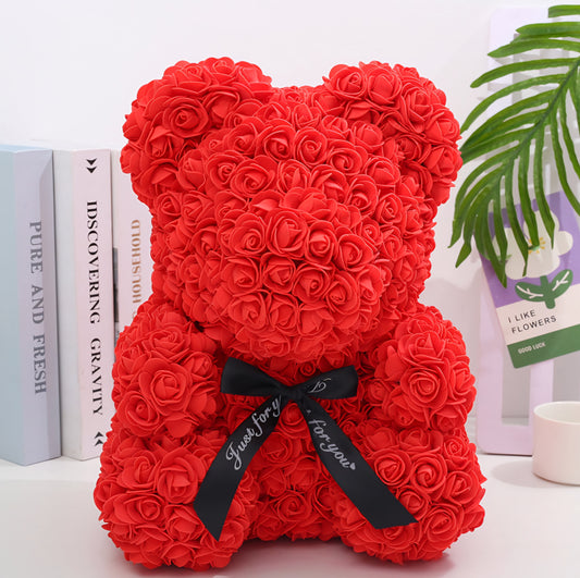 Red Rose Bear